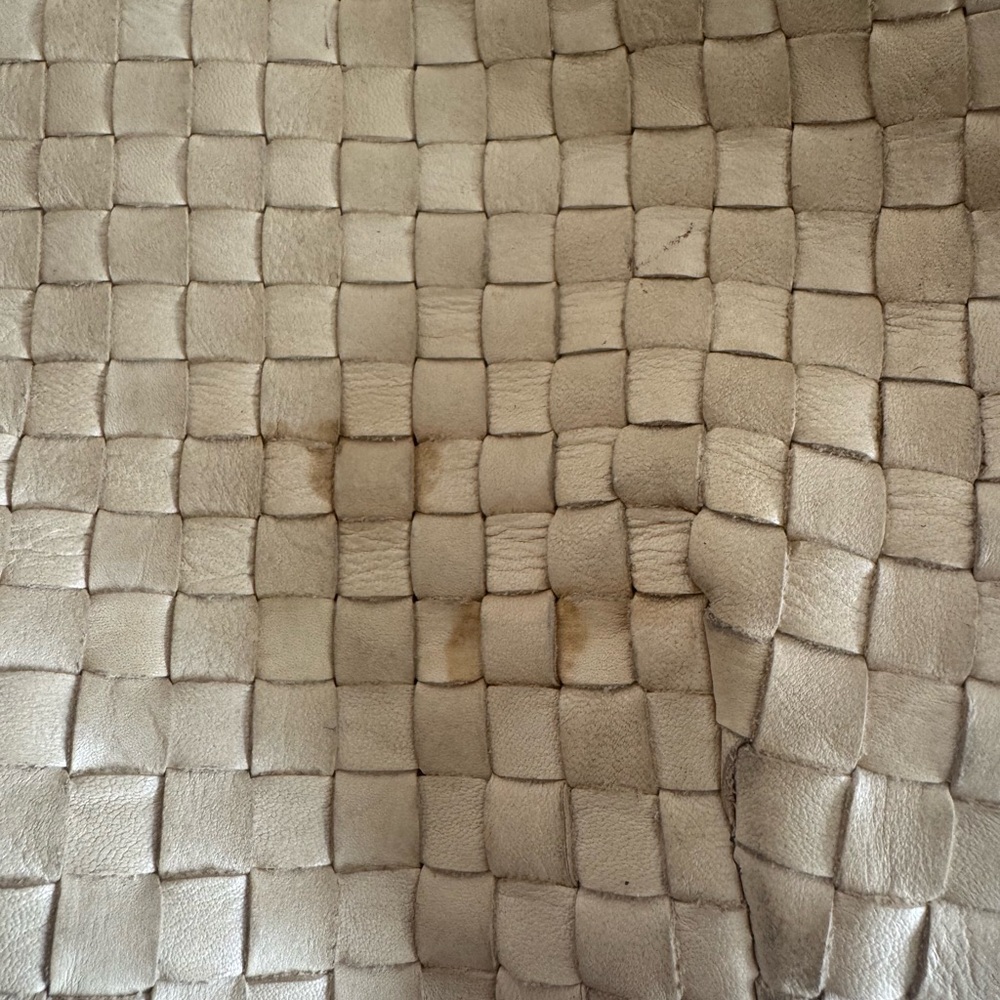 Clare V Woven Cream Shoulder Bag - Picture 5 of 8